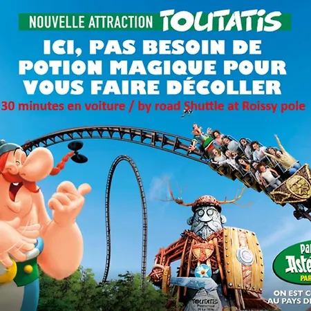 Neuf Parking Securise Direct Cdg Et Paris Centre Parc Expo Villepinte & Arena Grand Paris Apartment *