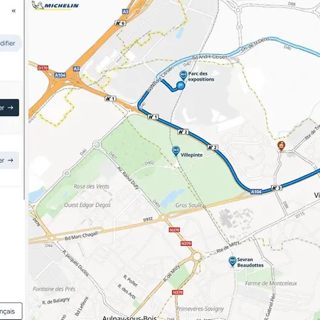 Neuf Parking Securise Direct Cdg Et Paris Centre Parc Expo Villepinte & Arena Grand Paris Apartment *