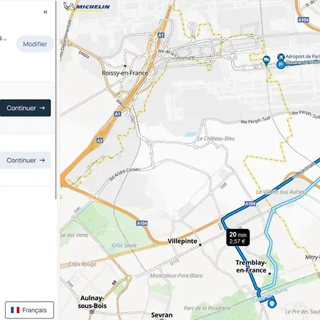 Apartment Neuf Parking Securise Direct Cdg Et Paris Centre Parc Expo Villepinte & Arena Grand Paris